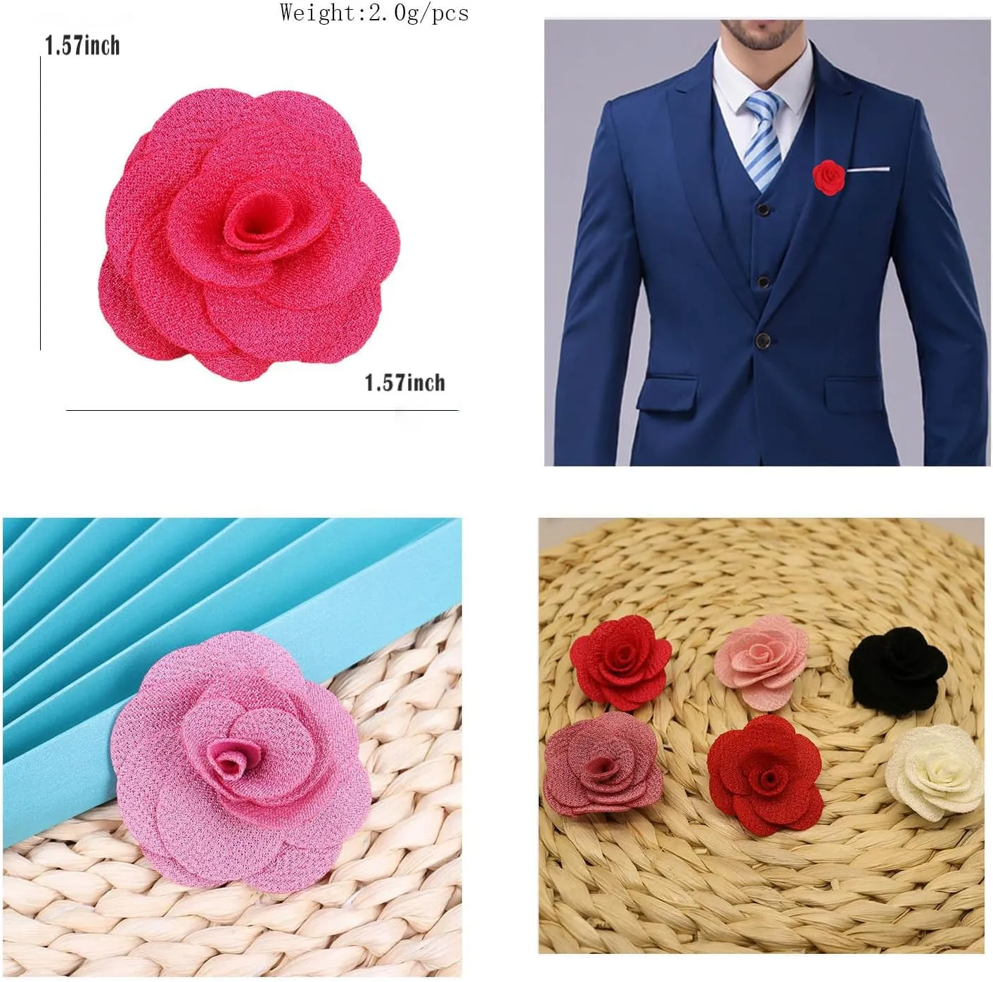 5Pcs Cute Enamel Lapel Brooch Pin Set Cartoon Heart Flower Butterfly Bee Brooches Novelty Funny Pins Badges for Women Girls Boys Clothing Bags Backpacks Jackets Hat