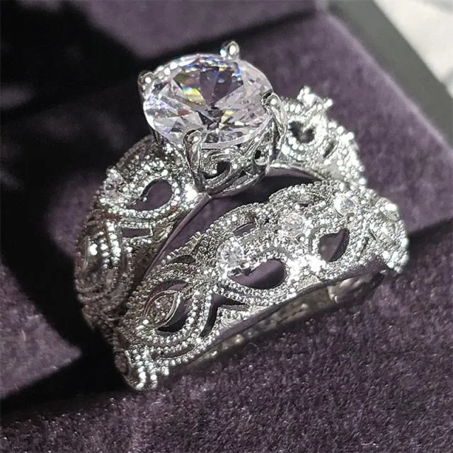 925 Sterling Silver luxury bold Rings