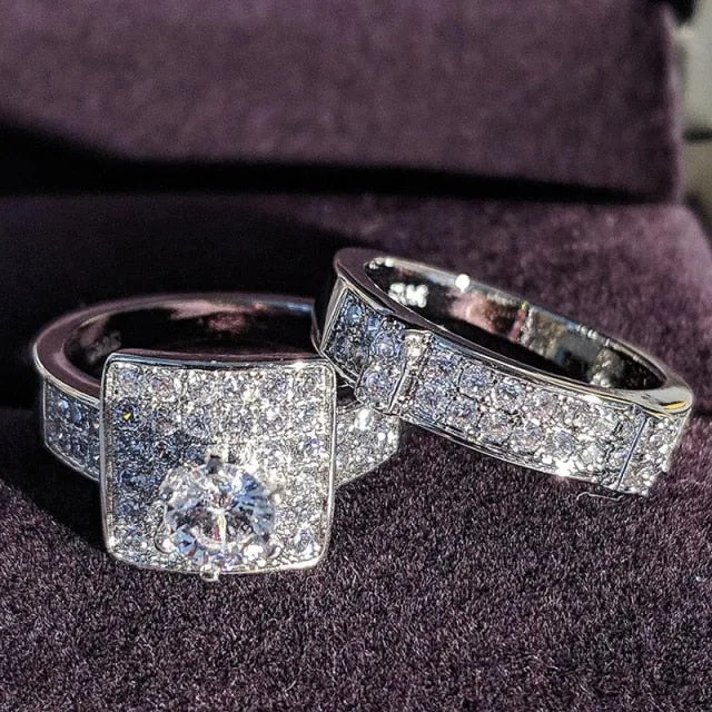 925 Sterling Silver luxury bold Rings