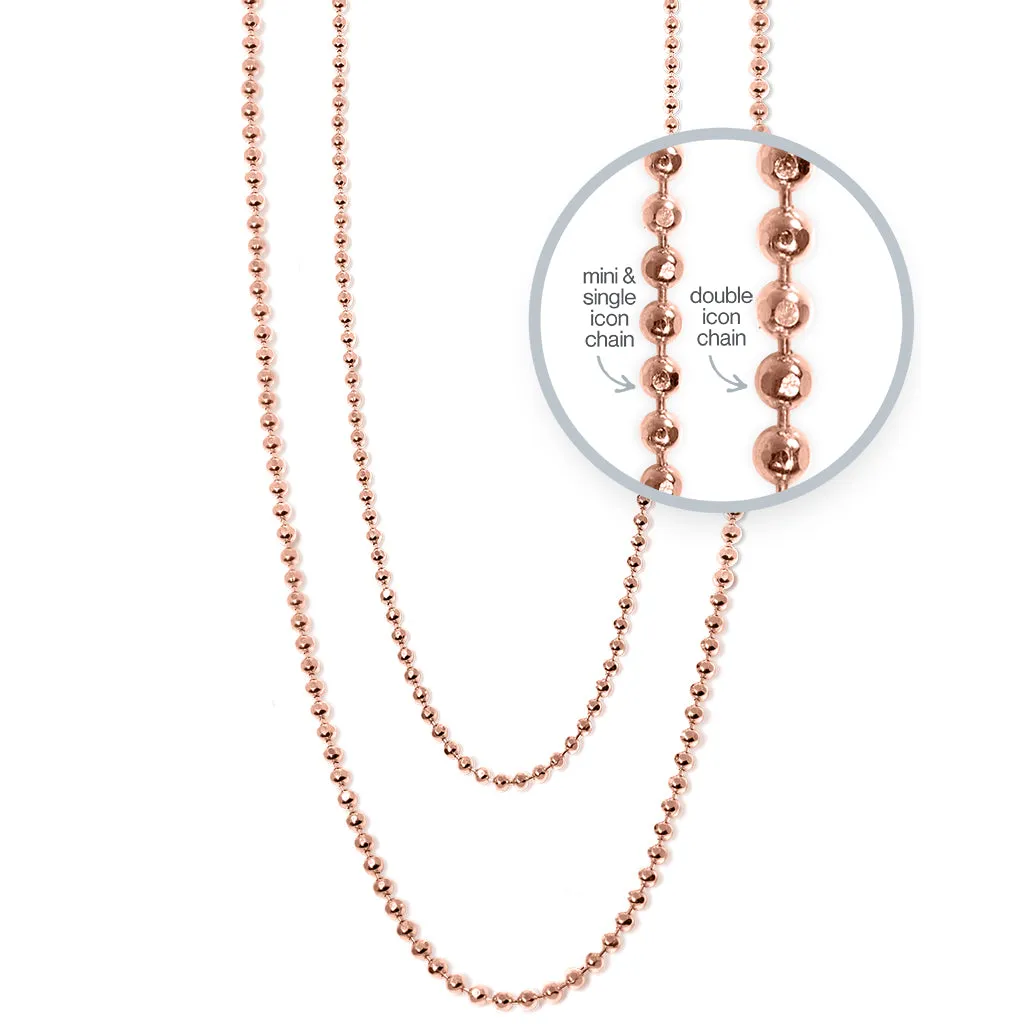 Alex Woo Disco Necklace Chain in 14kt Gold - 1.2 mm