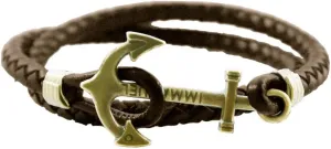 Anchor Braided Leather Bracelets for Mens Black Brown Leather Cuff Wrap Vintage Pendant Women Gift Ship Boat Friends Family Birthday Christmas