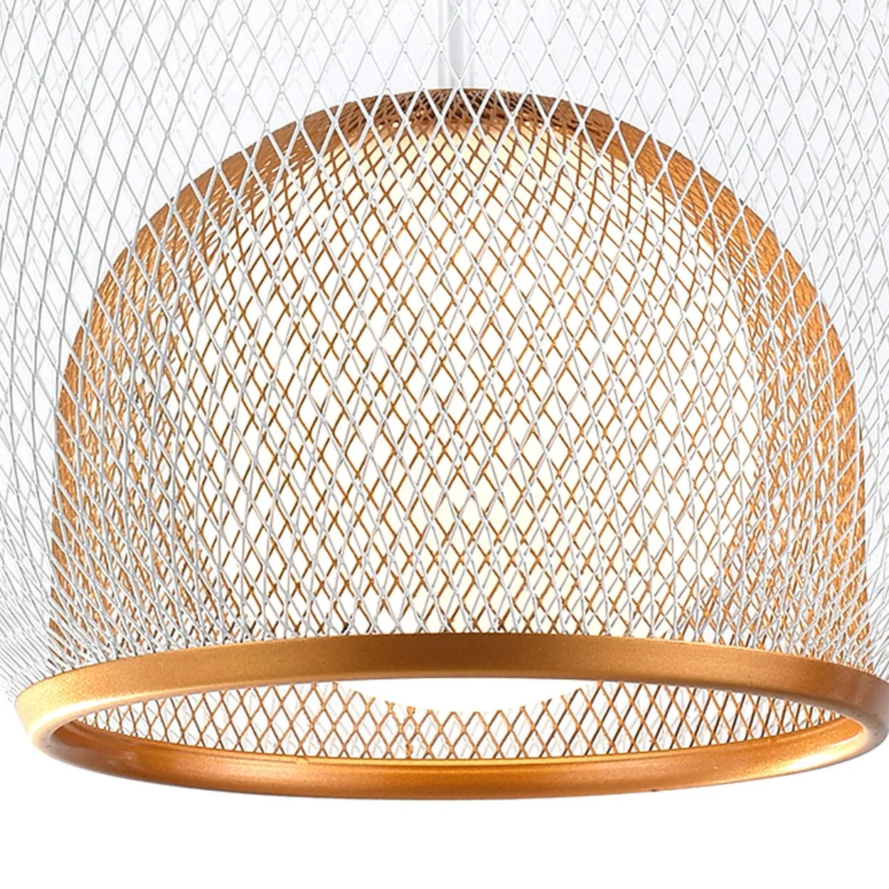 ANKUR TOKYO METAL MESH HANGING LIGHT