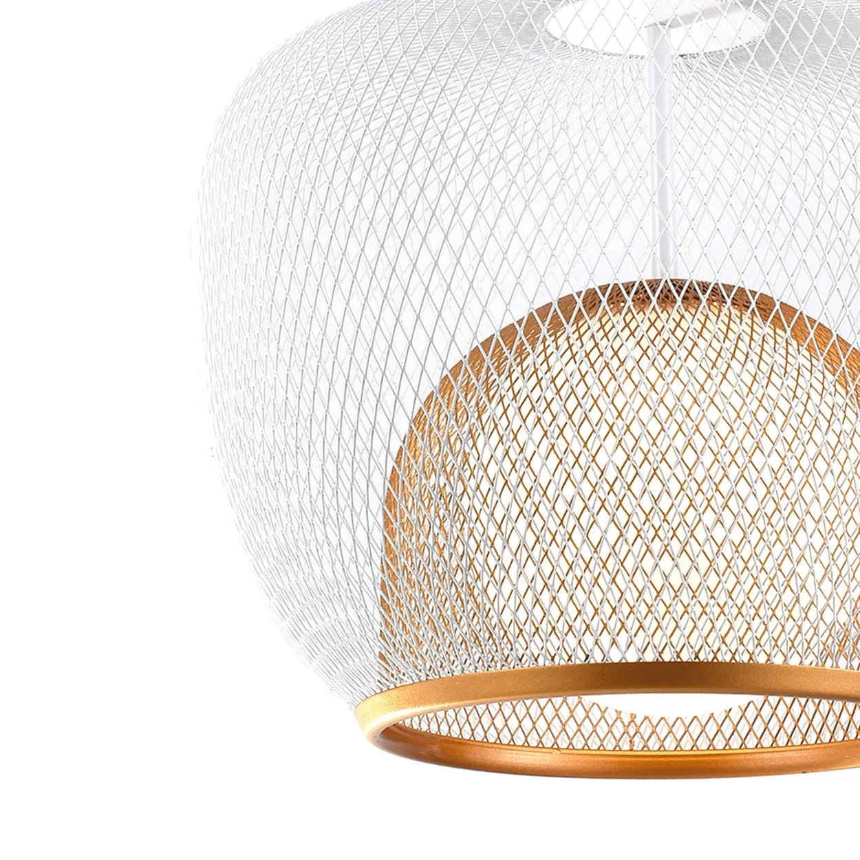 ANKUR TOKYO METAL MESH HANGING LIGHT
