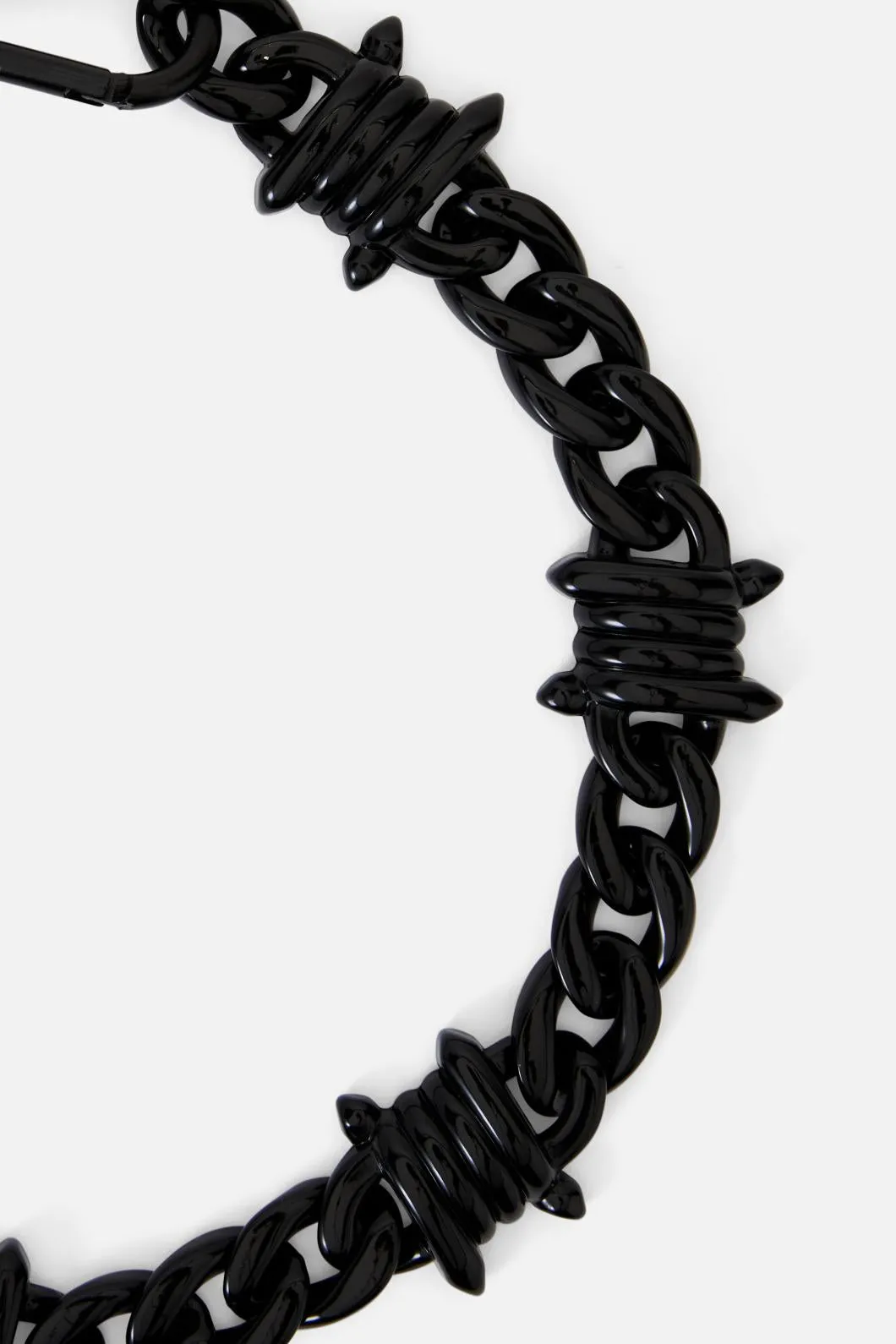 Barbed Chunky Choker Necklace
