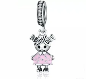 Boy OR Girl Dangle 925 Sterling Silver Charm Beads for Fashion Charms Bracelet & Necklace