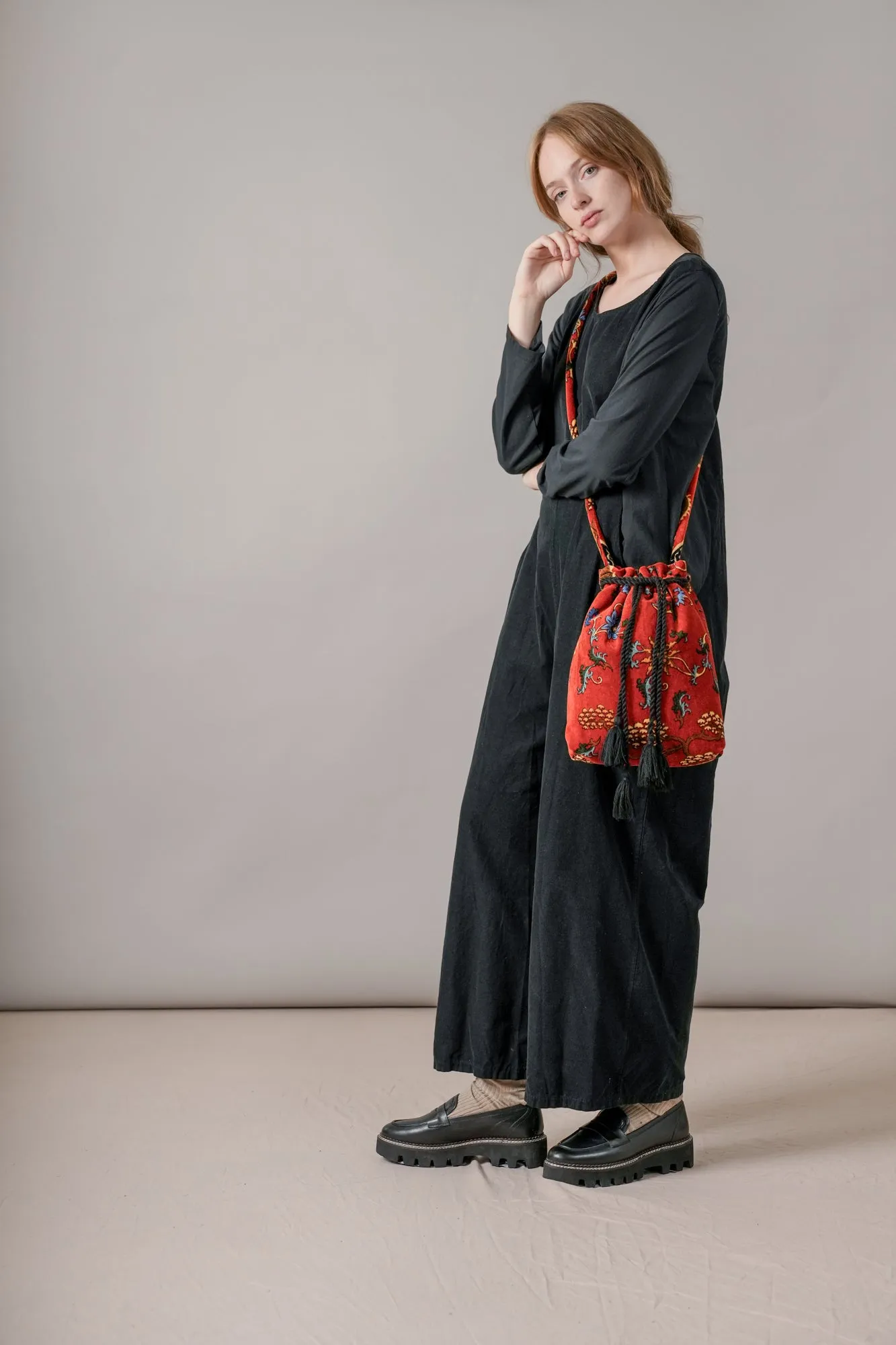 Dragon Rust Tassel Bag