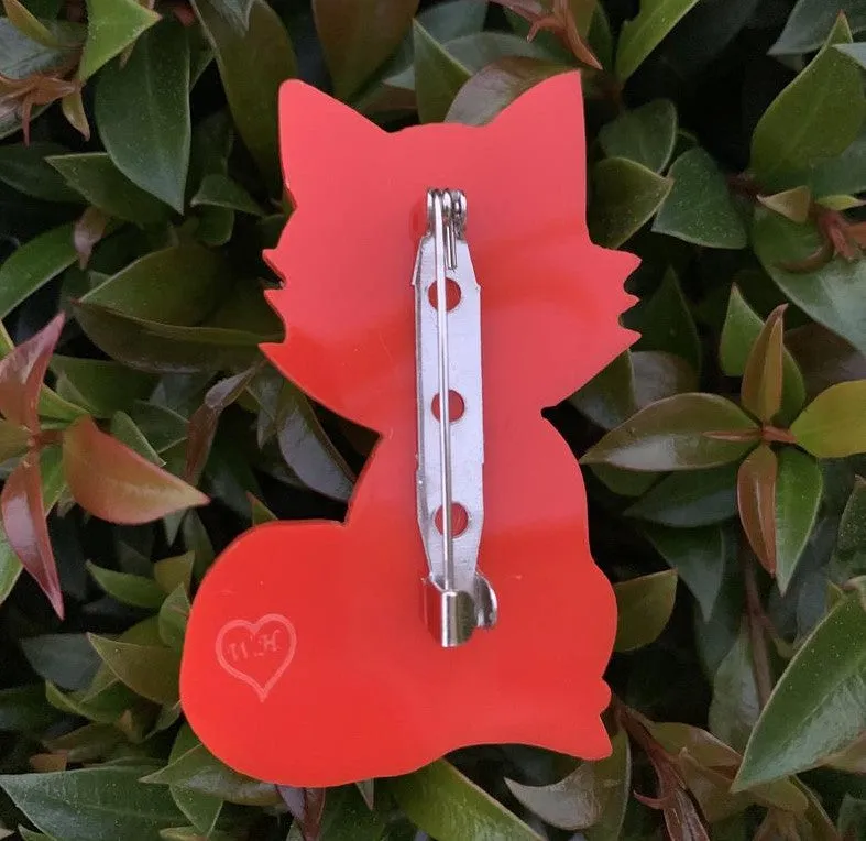 Fox Brooch