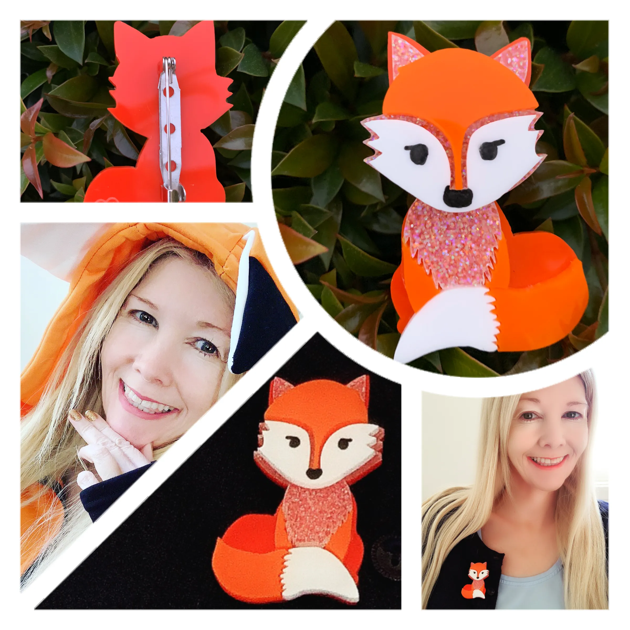 Fox Brooch