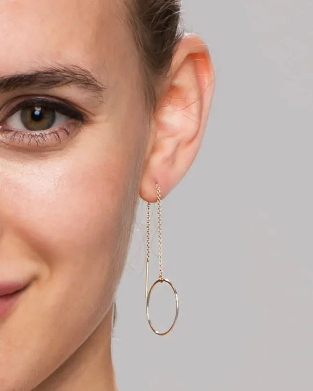 Halo Thread Earrings