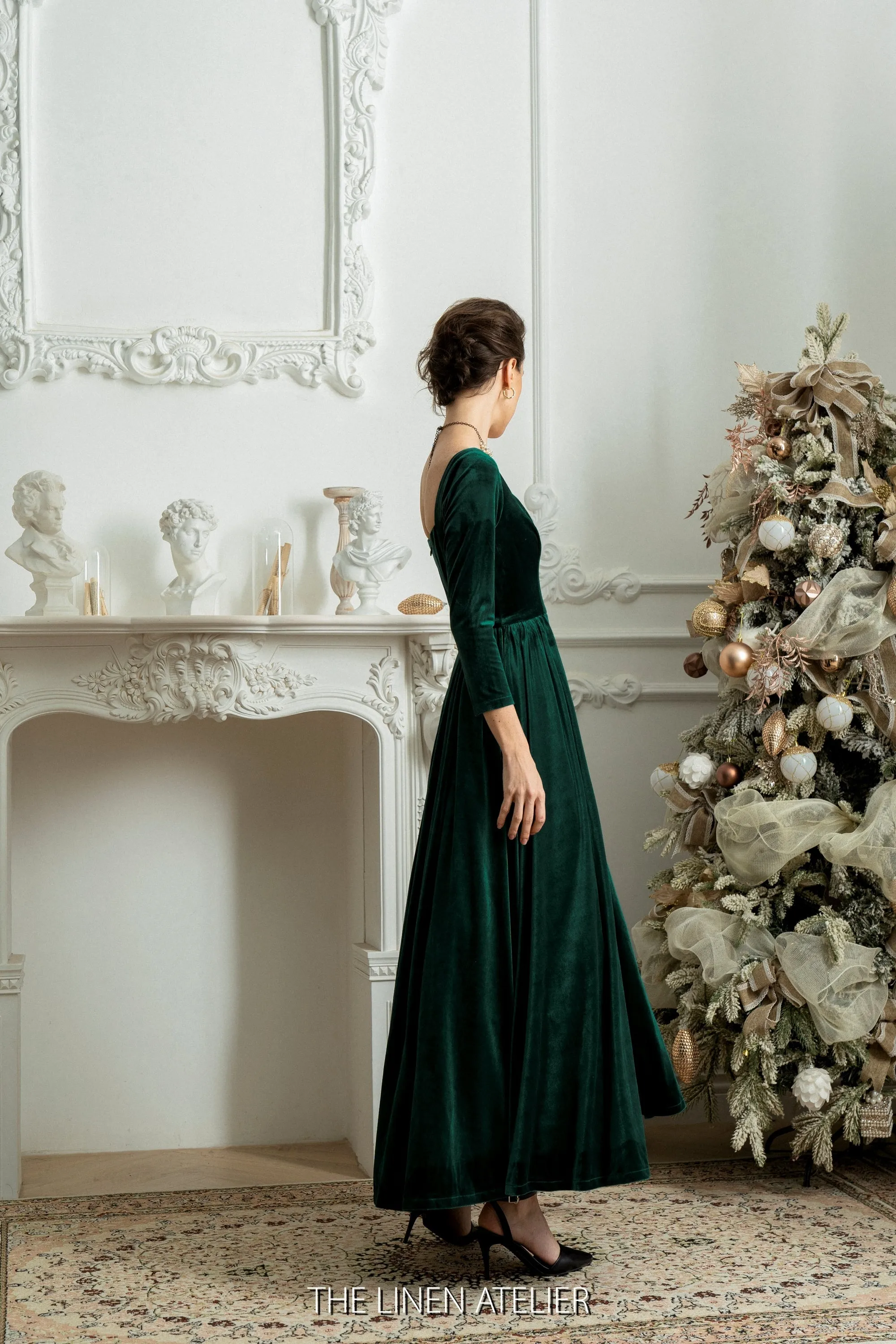 LAURA Velvet Dresses For Women
