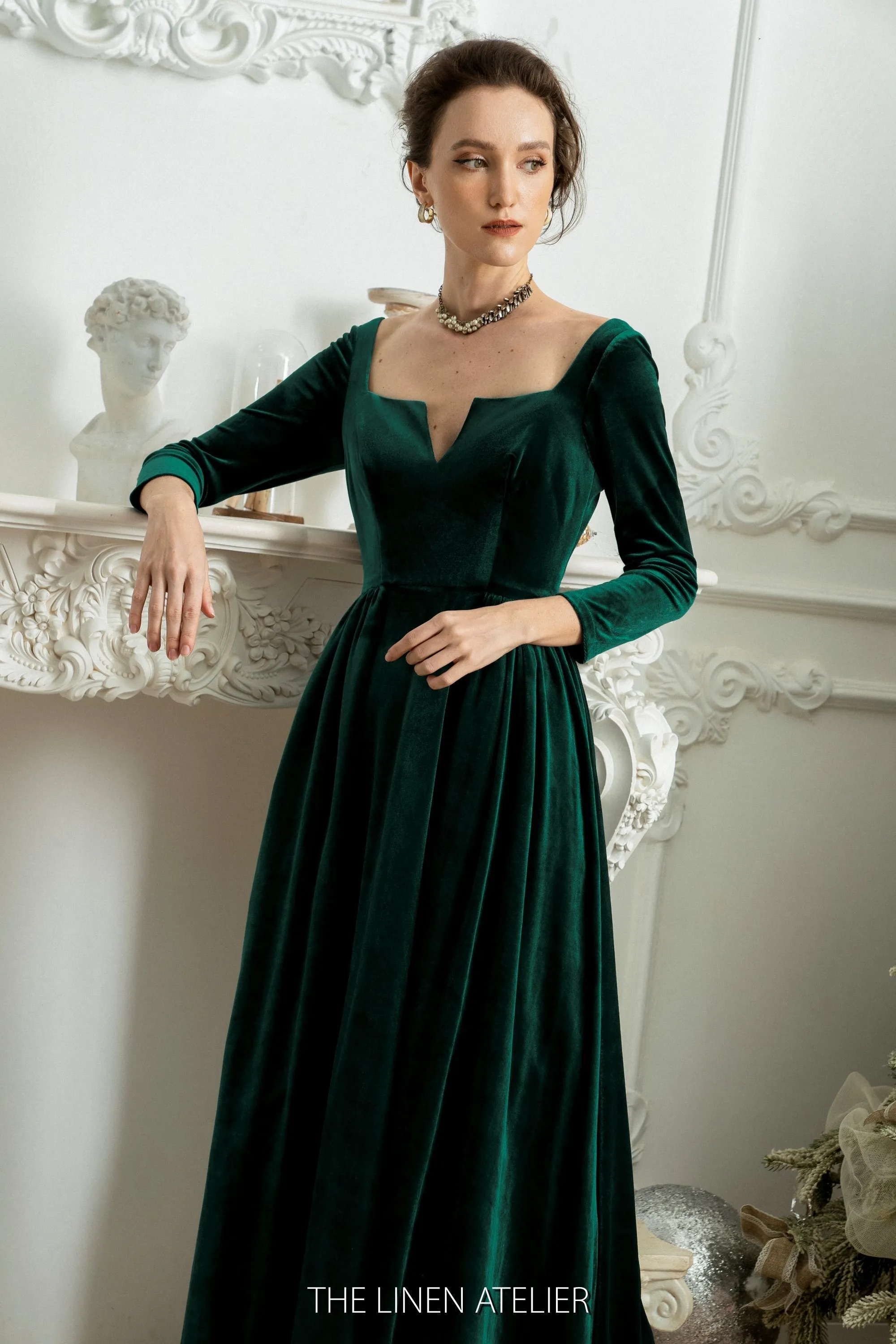 LAURA Velvet Dresses For Women