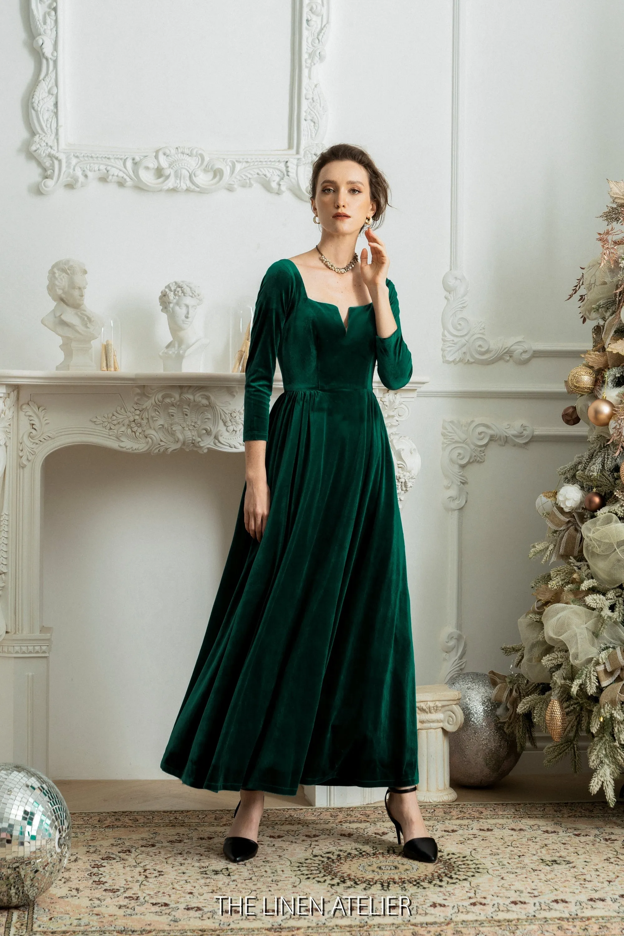 LAURA Velvet Dresses For Women