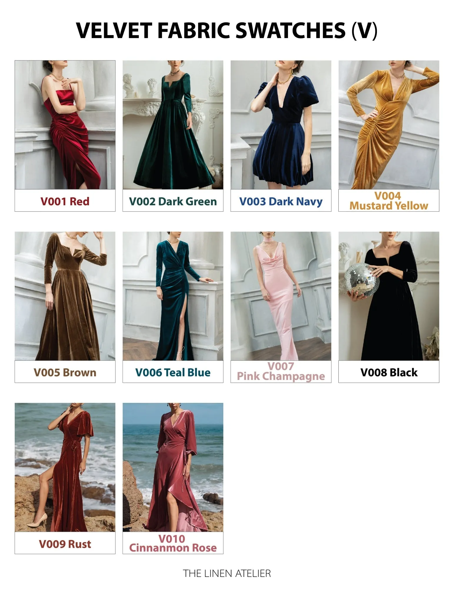 LAURA Velvet Prom Dress Ball Gown