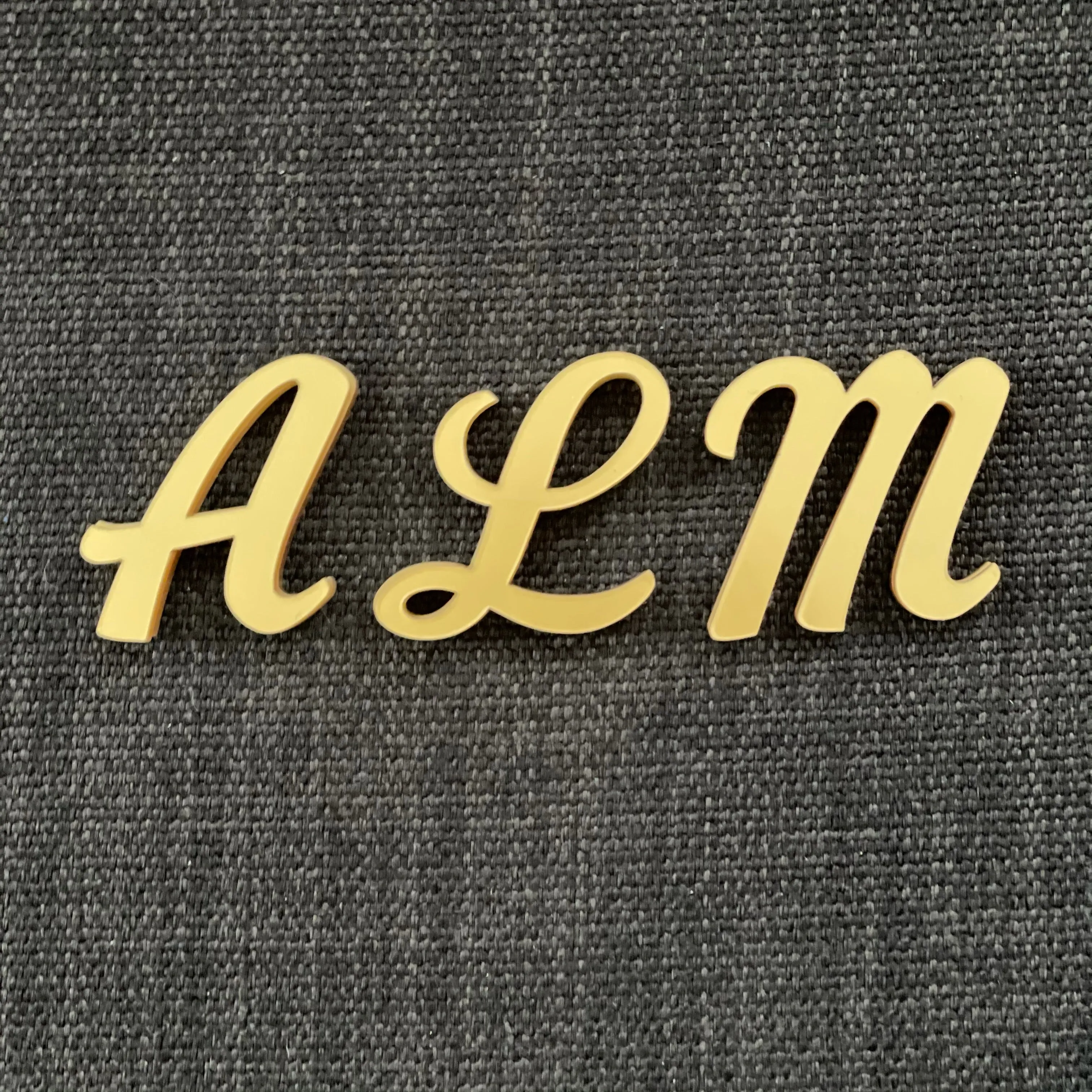 Letter - Brooch Made to order