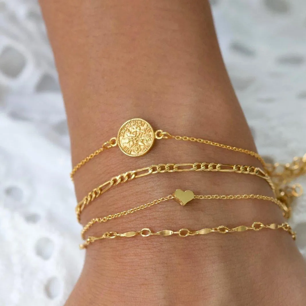 Medallion Coin Bracelet