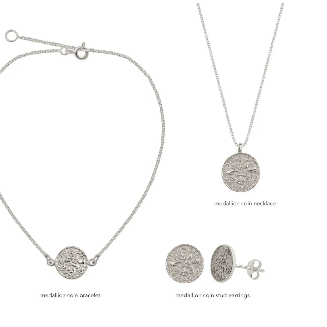 Medallion Coin Bracelet