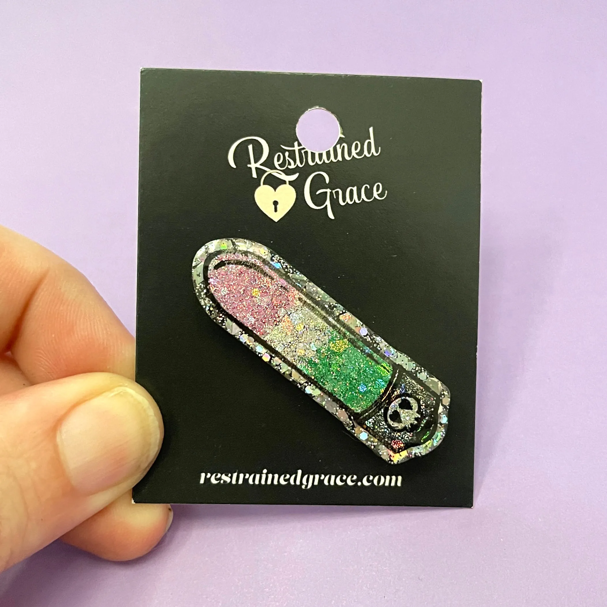 Sample Sale - Genderqueer Vibrator Lapel Pin