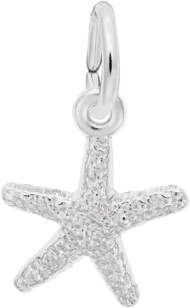 Starfish Charm, Charms for Bracelets and Necklaces