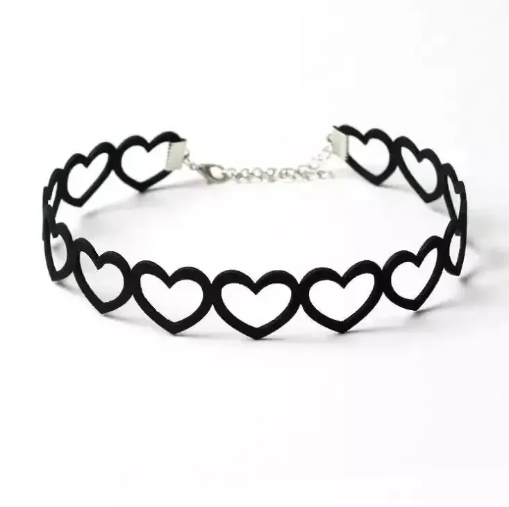 Velvet Fashion Choker Necklace for Women & Girls - Vintage Lace Necklace with Pendants